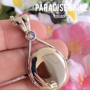 H2O Just Add Water Mako Mermaids Moon Ring 925 Sterling Silver with Rose AB  Crystal - Atoichi H2O Mermaid Lockets - Make Your Dreams Come True!